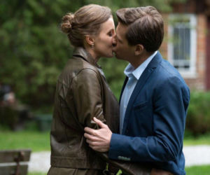 M jak miłość odc. 1894. Natalka (Dominika Suchecka), Adam Karski (Patryk Szwichtenberg)