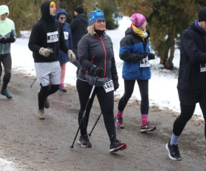 Wystrzał startera zamiast szampana. Tłumy powitały Nowy Rok na XX Śląskim Maratonie Noworocznym Cyborg