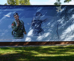 Wyjątkowy mural dla „Slaba” już gotowy. W projekt zaangażowała się żona pilota