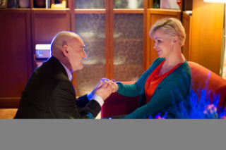 Na Wspólnej odc. 2297. Roman (Waldemar Obłoza), Honorata (Aleksandra Konieczna)