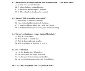 ARKUSZE CKE - Matura j.niemiecki- poziom podstawowy 2019 - co było na maturze z niemieckiego?