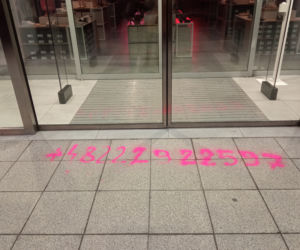 Strajk Kobiet. Pomazane centrum Warszawy