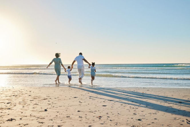 rodzina na wakacjach w Turcji