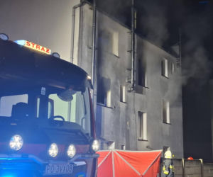 Tragiczny pożar w Kościanie. Nie żyje mężczyzna