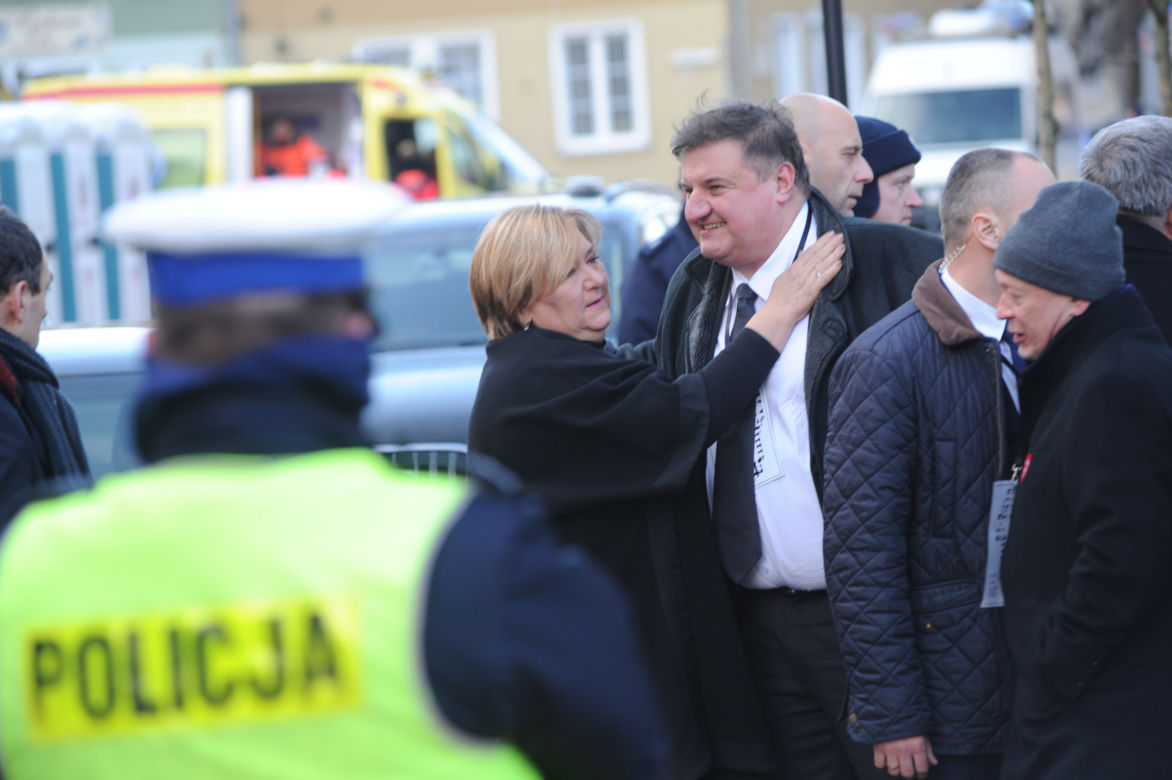 Pogrzeb Adamowicza politycy