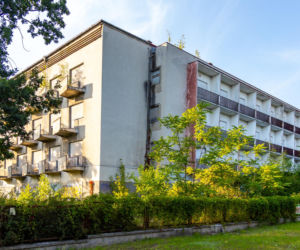 Opuszczone sanatorium wojskowe Wiarus w Ciechocinku