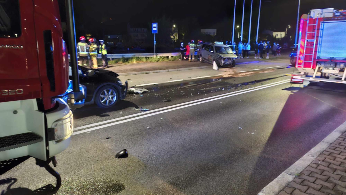 29.07.25 Starachowice. Wypadek na wiadukcie