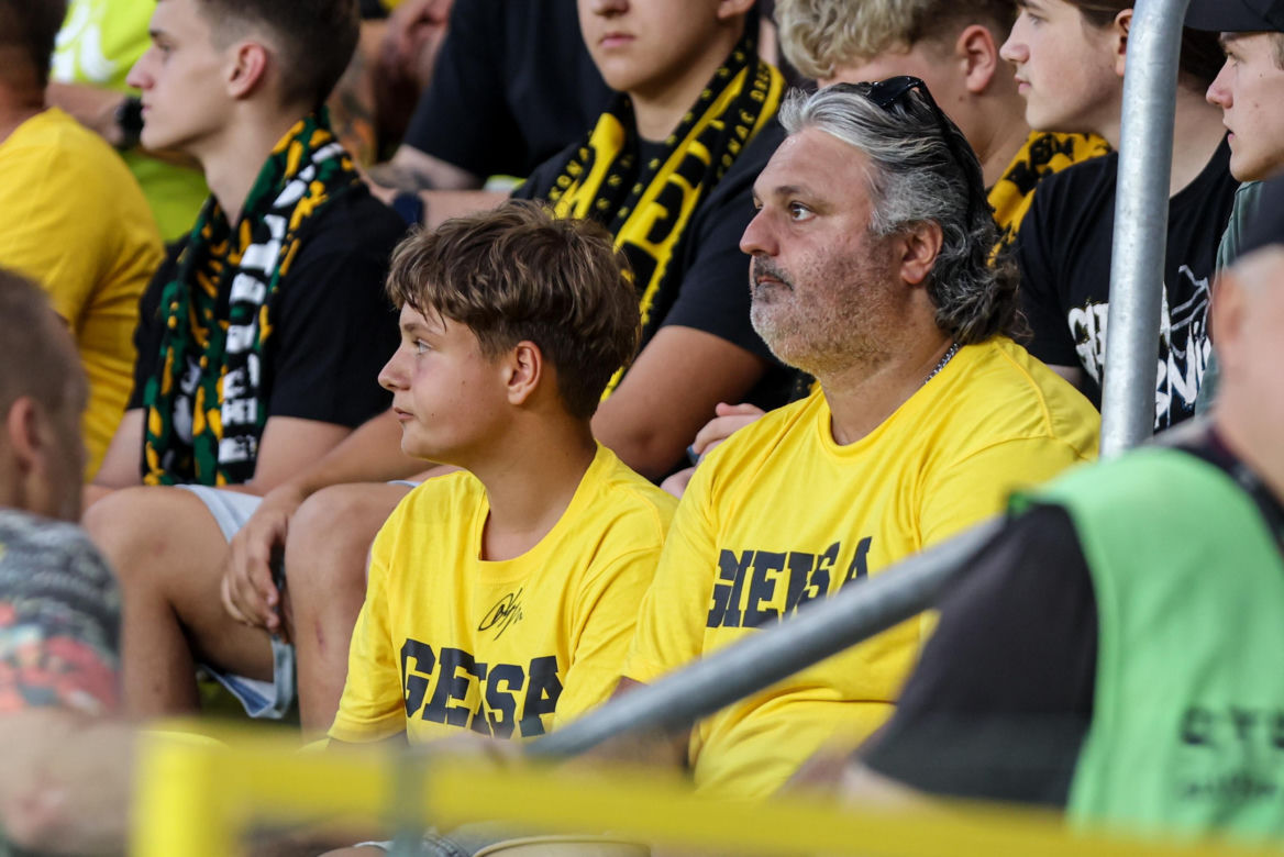 Zdjęcia kibiców z meczu GKS Katowice - MSK Żilina