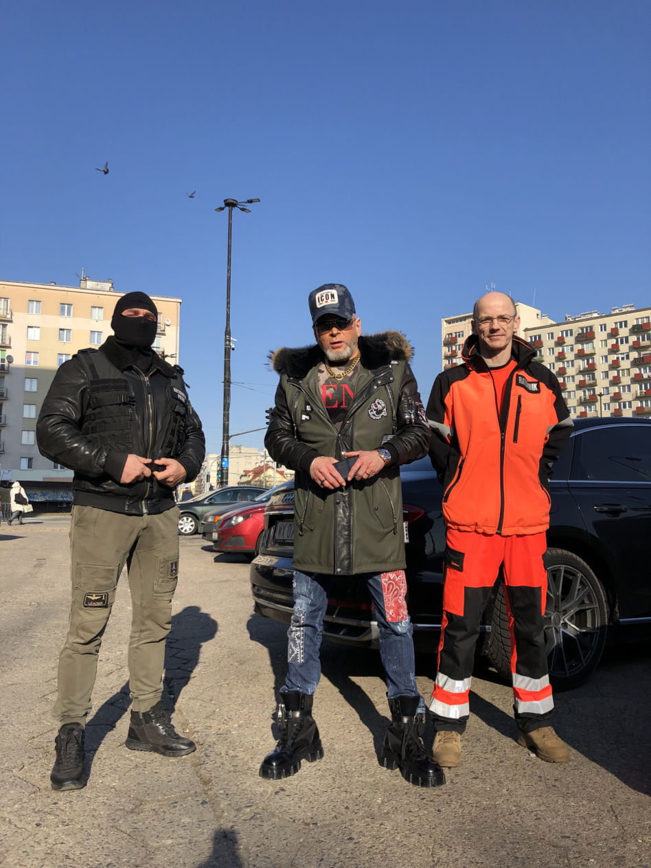 Rutkowski pancernymi wozami wjeżdża do Ukrainy