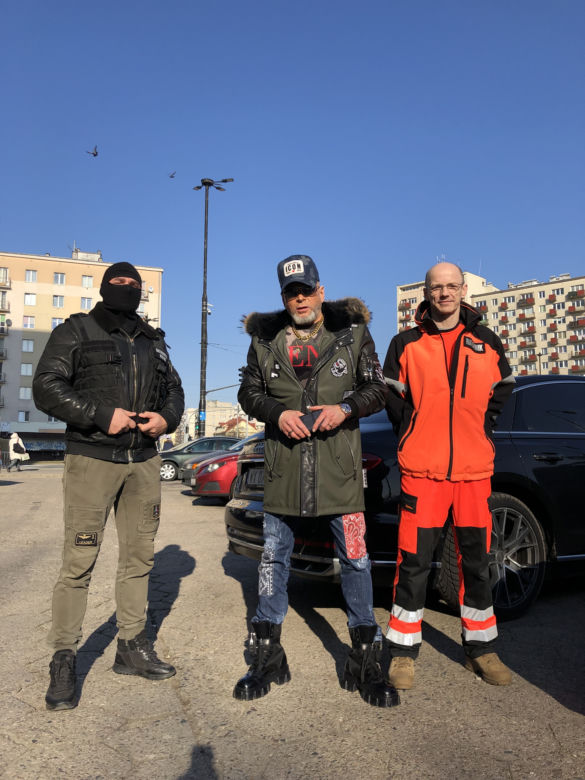 Rutkowski pancernymi wozami wjeżdża do Ukrainy