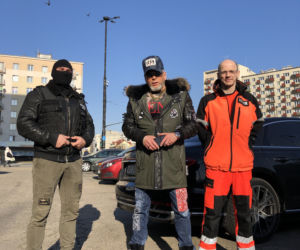 Rutkowski pancernymi wozami wjeżdża do Ukrainy