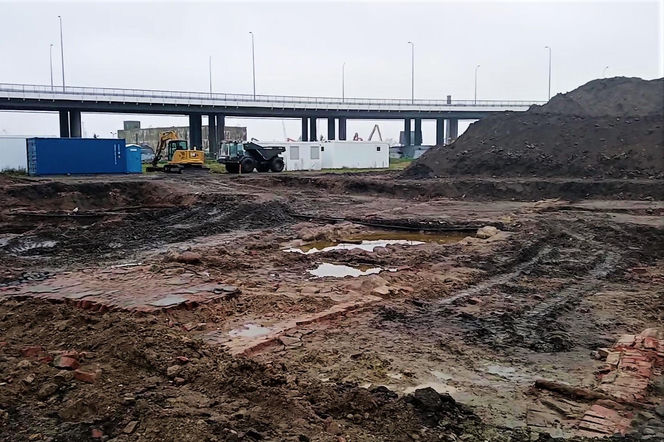 Pozostałości spichlerzy przy ul. Zbożowej