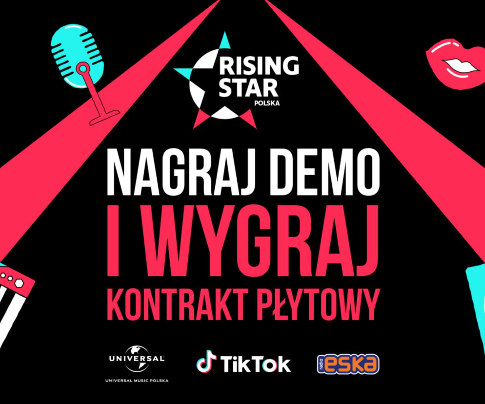 Rising Star Polska - nagraj demo piosenki i zostań gwiazdą Radia ESKA!