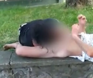 Konin. Para uprawiała SEKS w centrum miasta! Nagranie wyciekło do sieci [ZDJĘCIA]