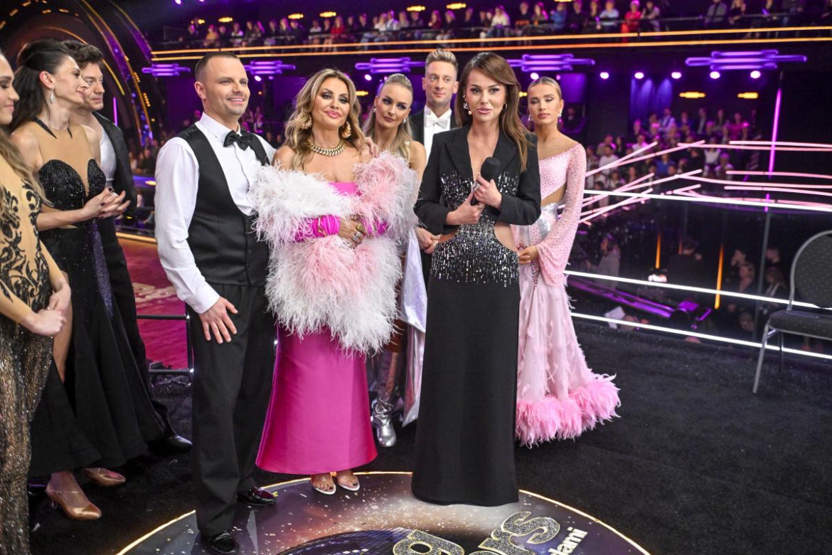 Dagmara Kaźmierska w siódmym odcinku "Dancing with the stars. Taniec z gwiazdami"