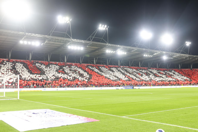 Widzew Łódź - Lech Poznań: Zdjęcia kibiców z meczu 6. kolejki PKO BP Ekstraklasy