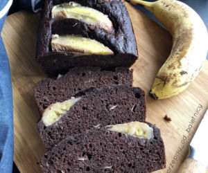 Chlebek bananowy bez cukru i tłuszczu 