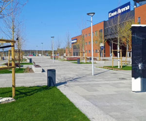 Przed halą Enea Arena powstaje Aleja Szczecińskich Olimpijczyków