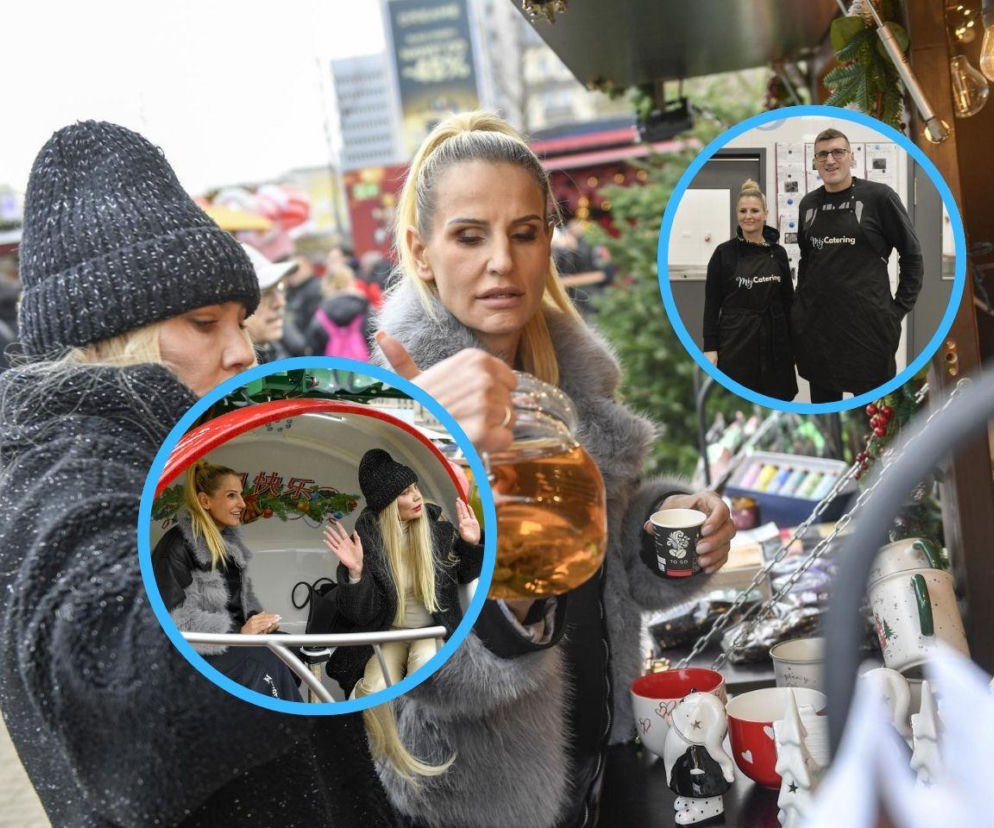 Dominika Tajner na bazarze