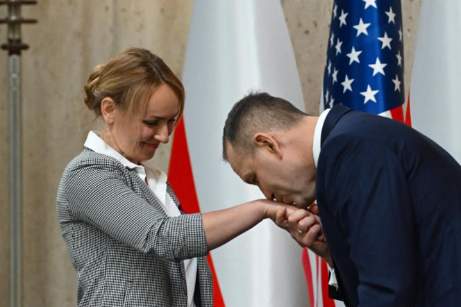 USA/ Prezydent Nawrocki podziękował przedstawicielom Polonii za to, że są ambasadorami Rzeczpospolitej Polskiej