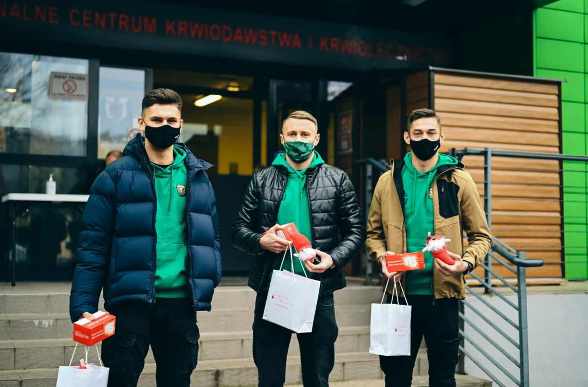 Ozdrowieńcy ze Śląska Wrocław oddali osocze