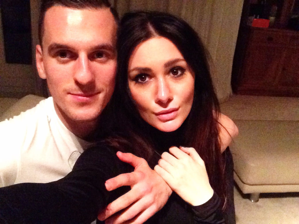 ARKADIUSZ MILIK Z NARZECZONĄ JESSICĄ ZIÓŁEK_1PUBL