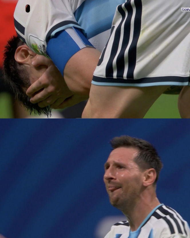 Leo Messi popłakał się po meczu