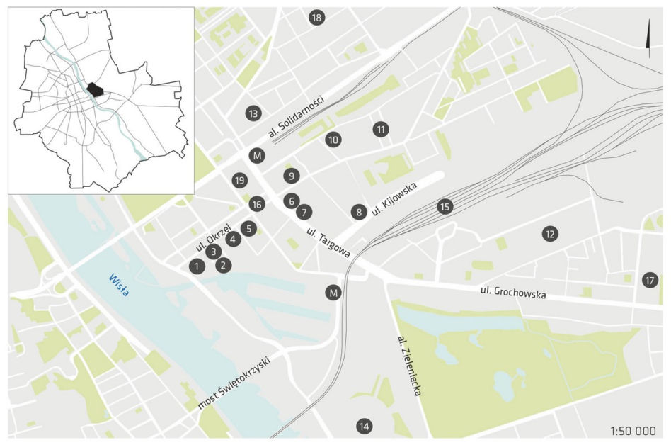 Trzy dzielnice, trzy rewitalizacje - Warszawa