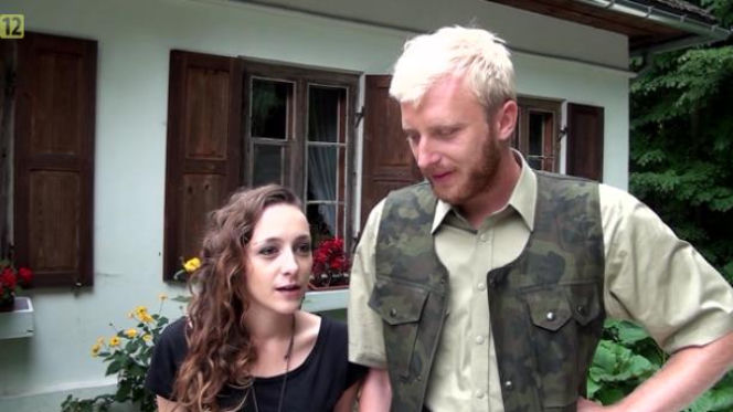 Ranczo 8 sezon. Kinga (Agnieszka Pawełkiewicz), leśnik Paweł (Dobromir Dymecki)