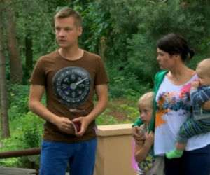 M jak miłość odc. 1094. Piotrek (Marcin Mroczek), Kinga (Katarzyna Cichopek), Lenka (Marysia Głowacka), Mikołaj Zduński (Jan Bukraba)