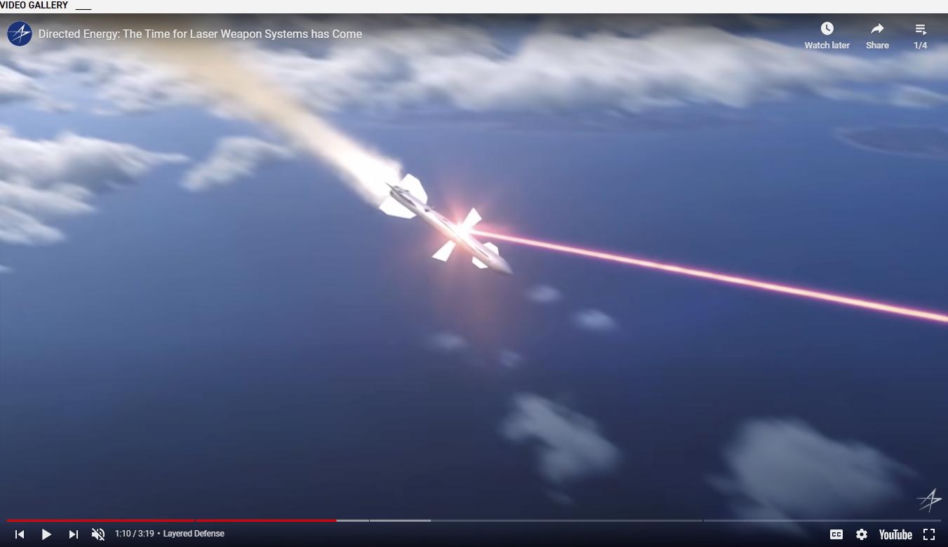 Amerykańska firma Lockheed Martin tworzy najpotężniejszy laser wojskowy świata