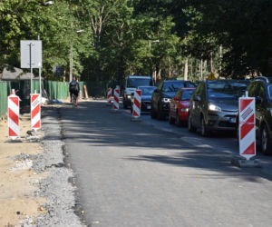 Budowa węzła Głębokie - sierpień 2020