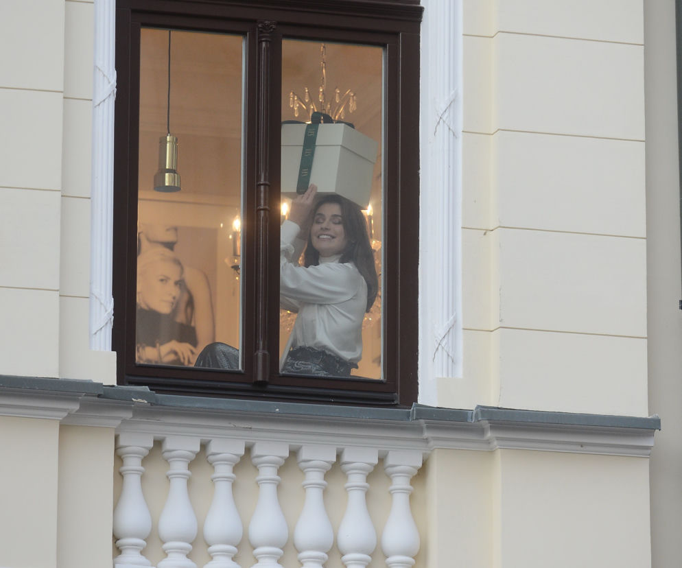 Natasza Urbańska na zakupach