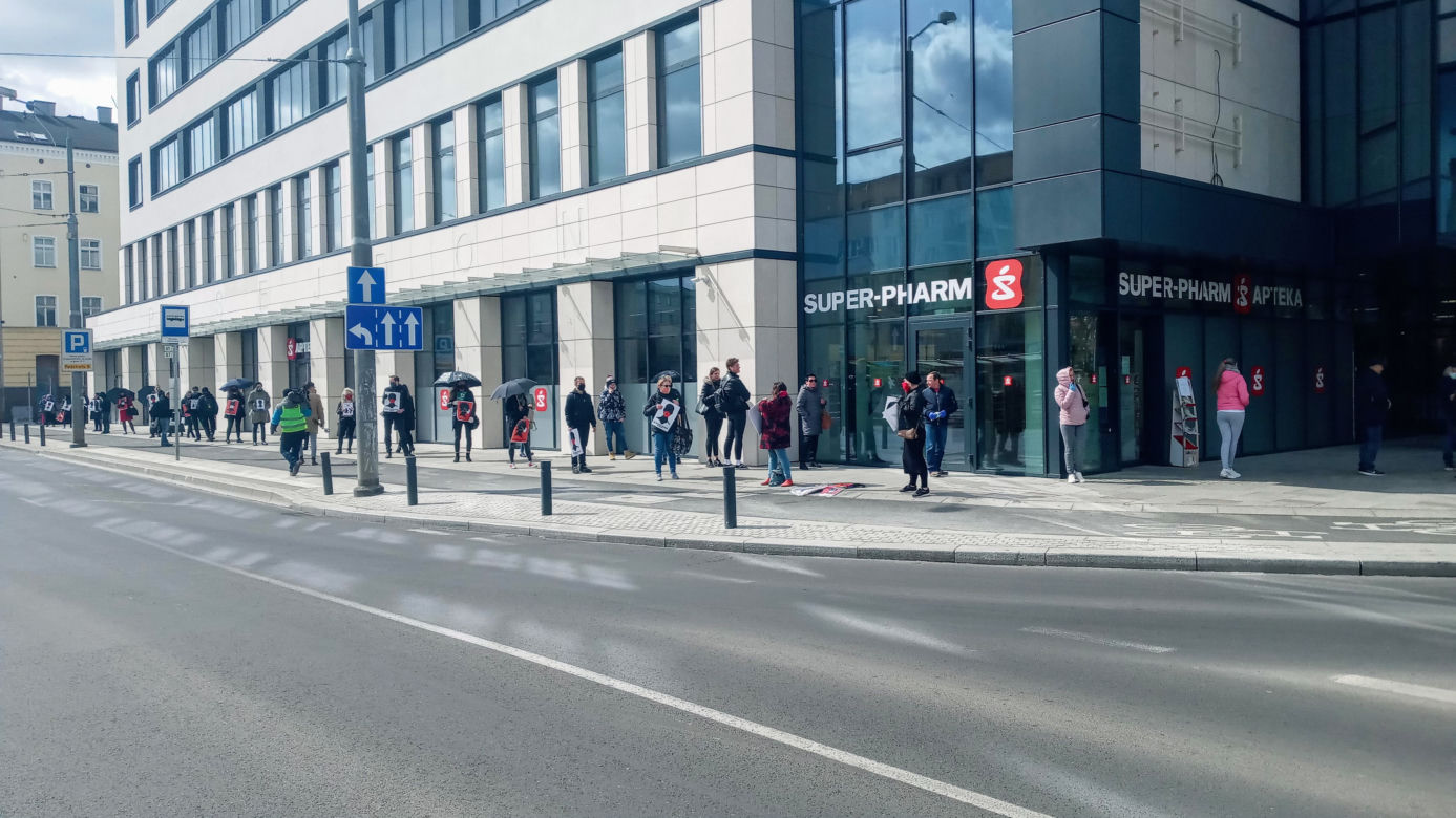 Czarny protest w Szczecinie