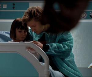 M jak miłość, odc. 1500: Igor (Oleg Bakhrutdinov) , Katia (joanna Jarmołowicz), Łukasz (Jakub Józefowicz), Natalia (Zoja Dawicka)