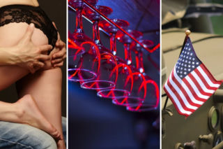 Gdańsk: Amerykańscy piloci wojskowi bohaterami skandalu! Strip club, odurzenie i... gryzienie sutków