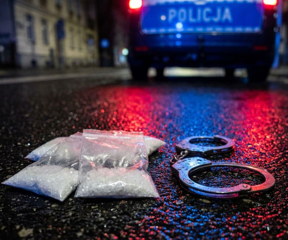 Ponad 40 kg narkotyków w samochodzie zatrzymanym na autostradzie A2 