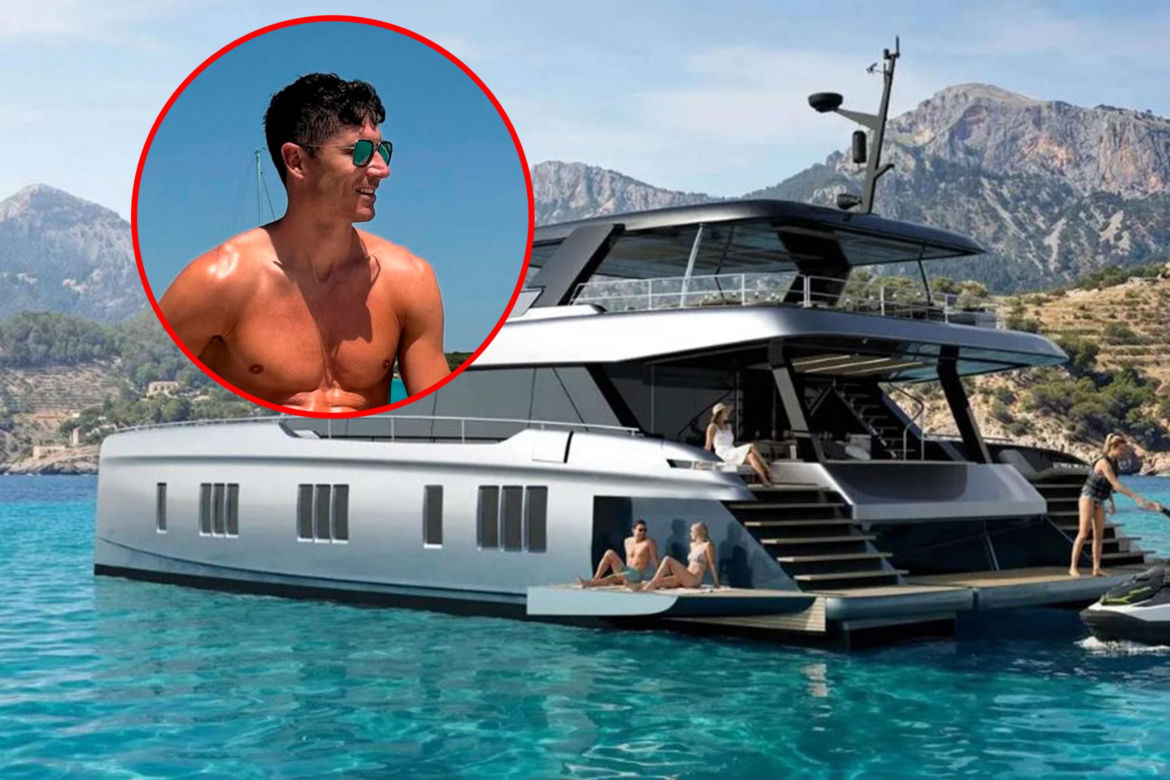 Robert Lewandowski kupił jacht!