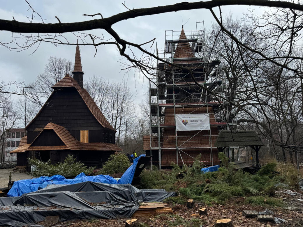 Remont najstarszego kościoła w Katowicach