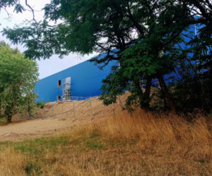 Budowa sklepu IKEA w Szczecinie - sierpień 2020