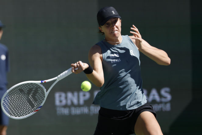 Iga Świątek - Elina Switolina RELACJA NA ŻYWO i wynik meczu w Indian Wells