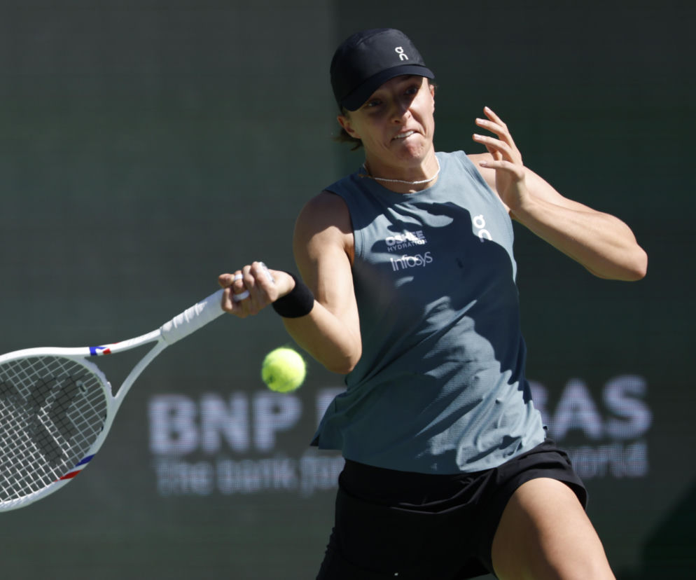Iga Świątek - Elina Switolina RELACJA NA ŻYWO i wynik meczu w Indian Wells
