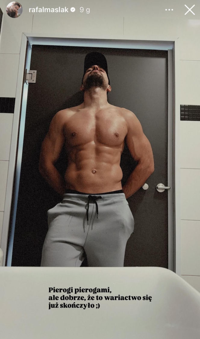 Rafał Maślak zachwyca formą