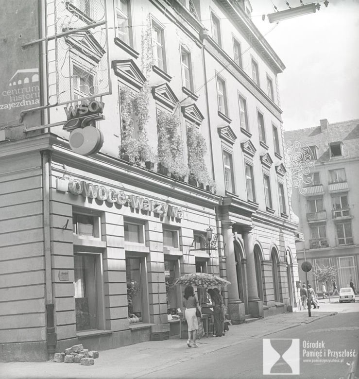 Warzywniak przy ul. Ofiar Oświęcimskich, 1975 r.