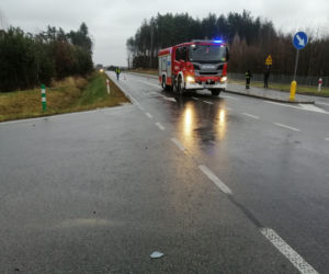 Koszmarny wypadek pod Solcem nad Wisłą! Nie żyje pasażer opla, 44-latkę zabrała karetka [ZDJĘCIA]