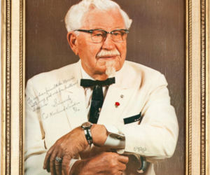 Harland Sanders, założyciel KFC