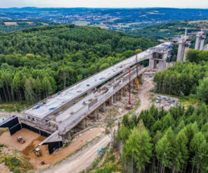 Budowa drogi S19. Najwyższa estakada w Polsce