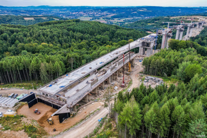 Budowa drogi S19. Najwyższa estakada w Polsce