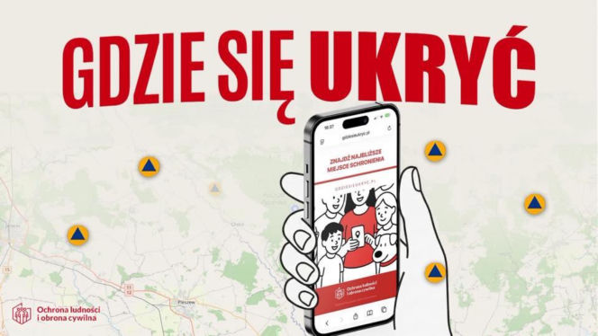 „Gdzie się ukryć” w Ostrzeszowie? Ponad 100 punktów schronienia w powiecie