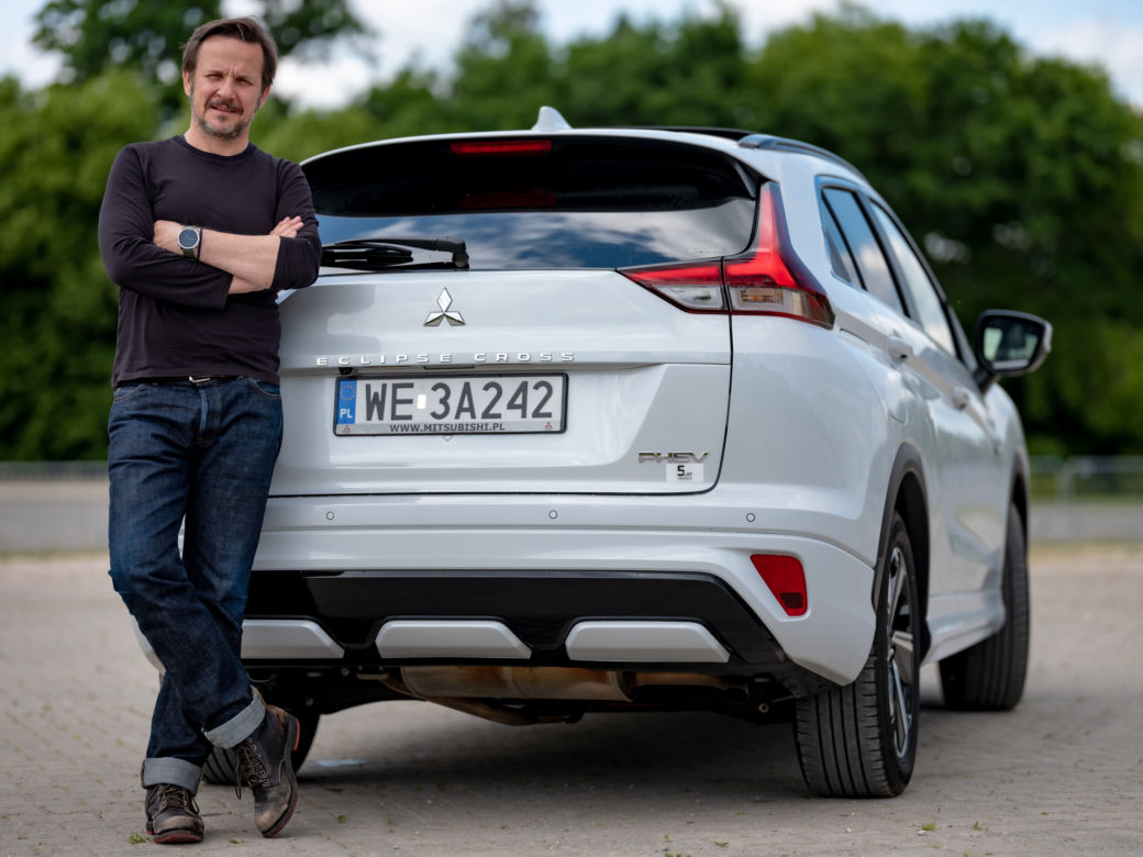 Bartłomiej Topa jeździ Mitsubishi Eclipse Cross PHEV